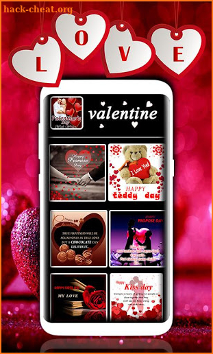 Valentine Week Wishes - Rose, Propose,Kiss,Teddy screenshot