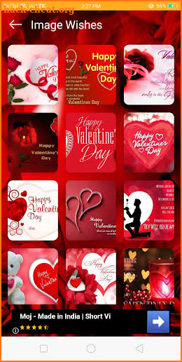 Valentine's Day Gif & Greetings Wishes screenshot