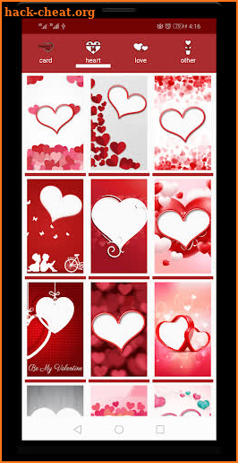 Valentine's Day Photo Frame screenshot