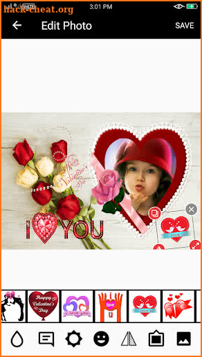 Valentines Day Photo Frame, Gif, Images & Quotes screenshot