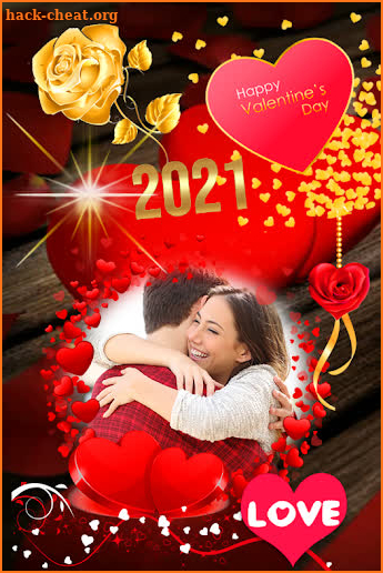 Valentine's Day Photo Frames 2021 screenshot