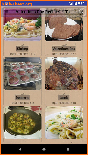 Valentine's Day Recipes ~ Tasty romantic recipes screenshot