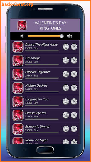 Valentine's Day Ringtones screenshot