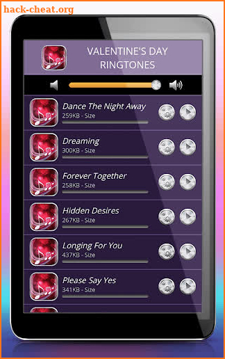 Valentine's Day Ringtones screenshot