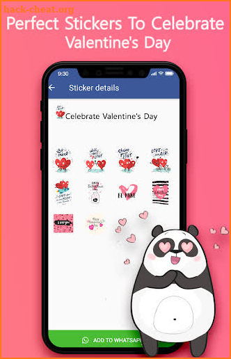 Valentine's Day Stickers For Whatsapp screenshot