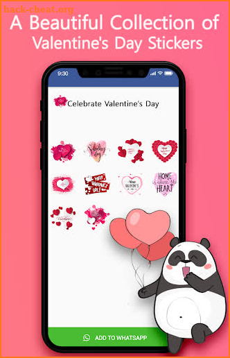 Valentine's Day Stickers For Whatsapp screenshot