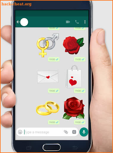 Valentine's Day Stickers WAStickerApps screenshot