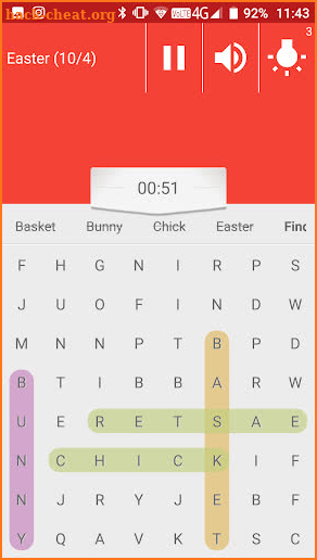 Valentine's Day Word Search 2019 screenshot