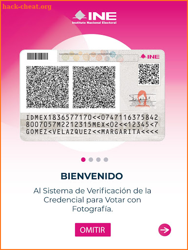 Valida INE-QR screenshot