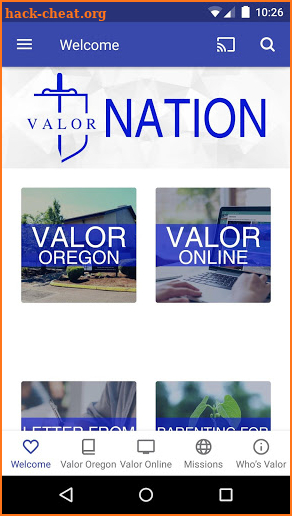 Valor Christian School screenshot