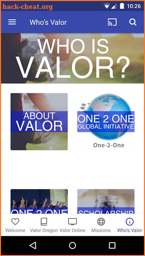 Valor Christian School screenshot