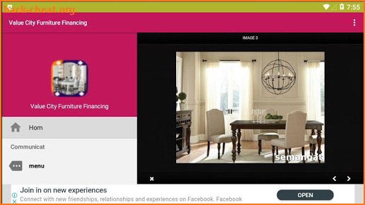 Value City Furniture Financing screenshot