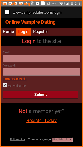 Vampire Dating screenshot