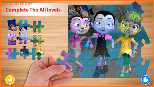 Vampirina jigsaw puzzle screenshot