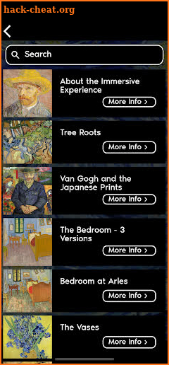 Van Gogh Immersive - USA screenshot