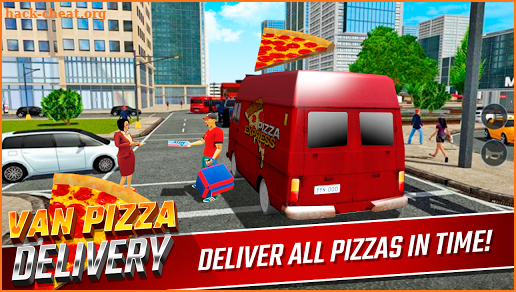 Van Pizza Bike Delivery screenshot