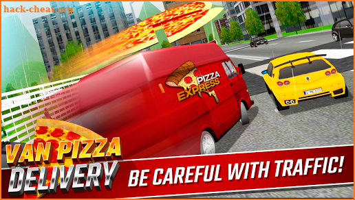 Van Pizza Bike Delivery screenshot