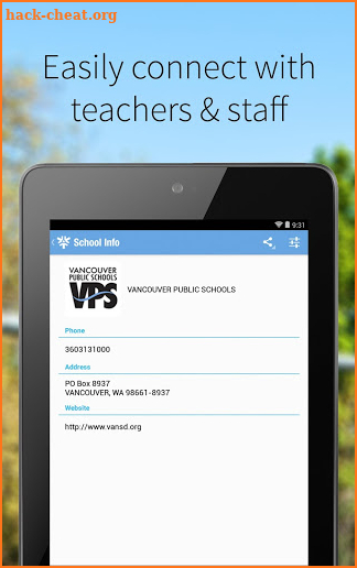 Vancouver Public Schools screenshot