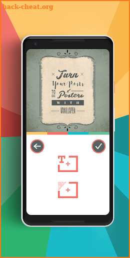 VanillaPen - Poster maker screenshot