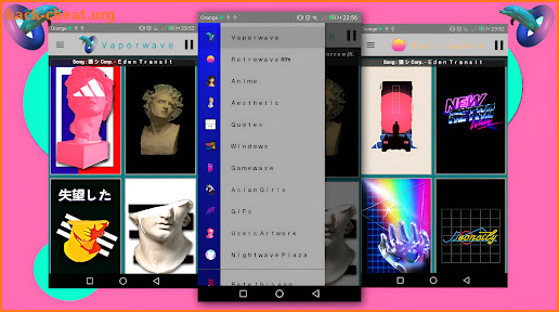 Vaporwave PRO Wallpapers screenshot