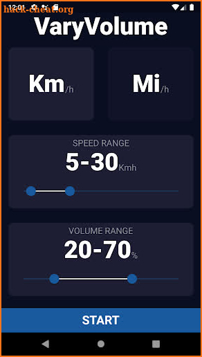 Vary Volume Pro screenshot