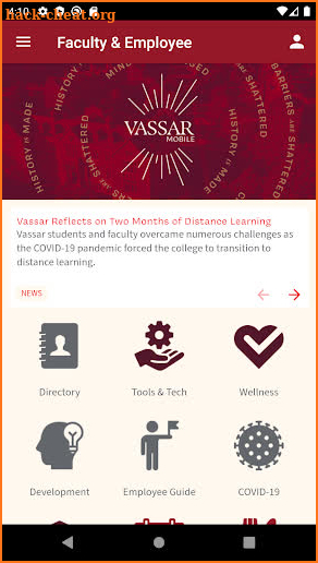 Vassar Mobile screenshot