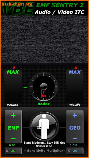 VBE EMF Ghost tracker SENTRY 2 screenshot