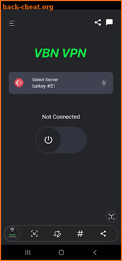 VBN VPN screenshot