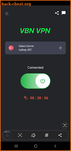 VBN VPN screenshot