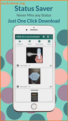 VBos - Status Saver & Video Downloader Free screenshot