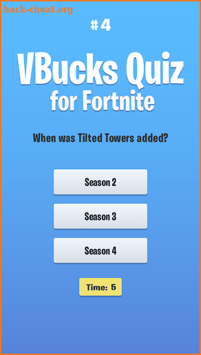 VBucks Quiz for Fortnite screenshot