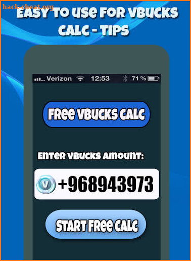 Vbucks - Win Daily Vbx Free Calc screenshot