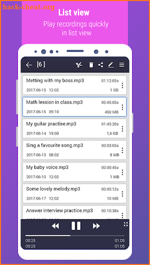 VCloud: Voice Recorder screenshot