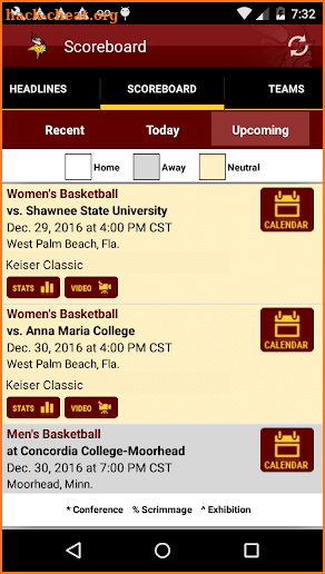 VCSU Vikings screenshot