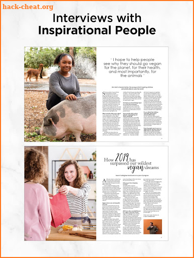 Vegan Life Magazine screenshot