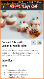 Vegan Recipe Club screenshot