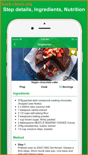 Vegan Recipes - Healthy Food screenshot