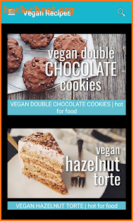 Vegan Recipes: Taste of Vegetarian Recipes screenshot