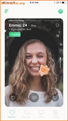 Veganland - Dating for Vegans screenshot