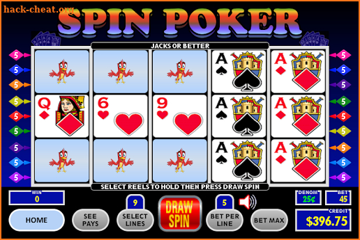 Vegas Casino Spin Poker screenshot