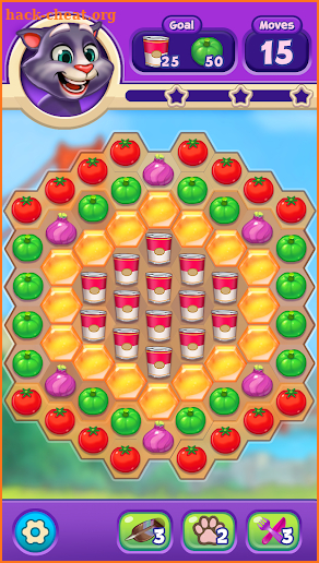 Veggie Pop - Fun & Cool Match 3 Vegetable Puzzles! screenshot