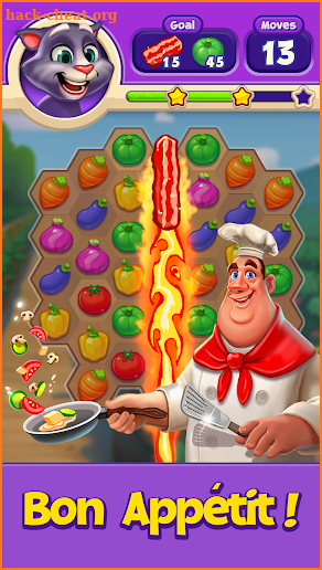 Veggie Pop - Fun & Cool Match 3 Vegetable Puzzles! screenshot