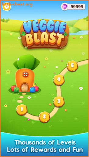 Veggie PopStar - Blast Puzzle screenshot