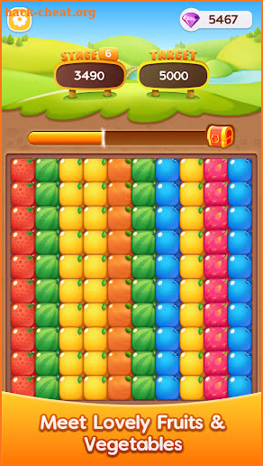 Veggie PopStar - Blast Puzzle screenshot