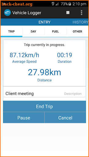 Vehicle Logger | Log Book screenshot