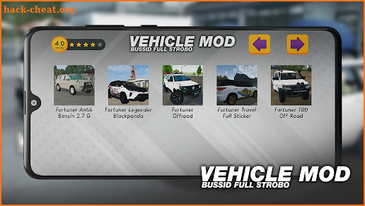 Vehicle Mod Bussid Full Strobo screenshot