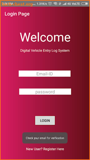 VehicleEntry screenshot