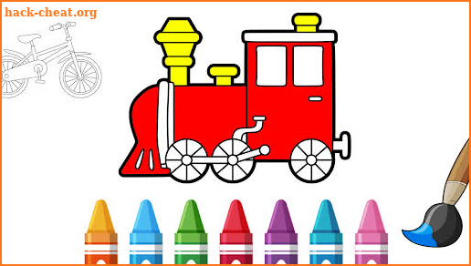 Vehicles Coloring Book screenshot