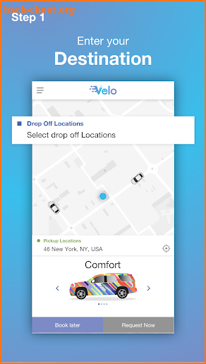 Velo Customer screenshot