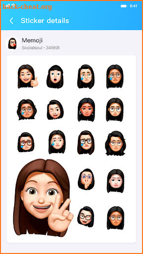 Vemoji screenshot